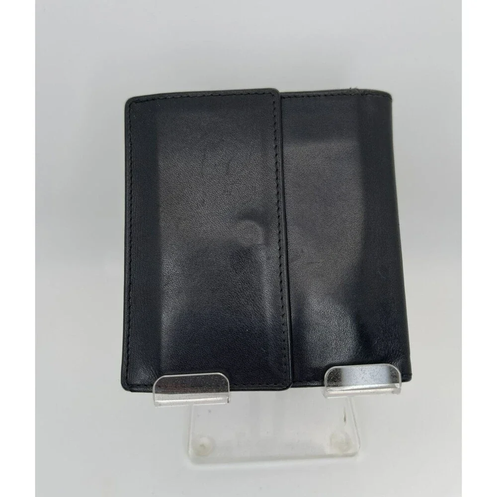 Dunhill Logo Leather Bifold Wallet Black – Authentic Men's Wallet/83